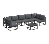 vidaXL Set di Mobili da Esterno - perfetto per il tuo giardino! Questo modulo è comodo e resistente, ottimo per rilassarti sulla terrazza. È perfetto per uno stile di vita moderno e rende il relax s