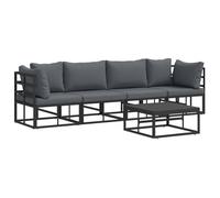 vidaXL Set di mobili da Esterno - Questo Divano Lounge Moderno è Perfetto per Il Tuo Giardino, unisce Stile e Comfort. È Impermeabile, così puoi usarlo Sia con la Pioggia Che col Sole!