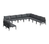 vidaXL Set di Mobili da Giardino - Ottimo per il tuo patio o giardino! Questo set è super comodo e comprende sedie a sdraio e un tavolo, perfetto per rilassarti o mangiare. Goditi un po'di relax all
