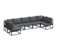 vidaXL Set di mobili per Esterni - Una Moderna Suite di lettini da Patio Elegante, Resistente alle intemperie e Perfetta per Rilassarsi.