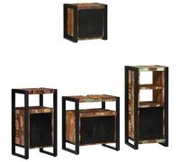 vidaXL Mobili industriali da bagno - Perfetto per ambienti urbani, montaggio a parete ed elegante spazio per la tua casa. Ideale per interni moderni con uno stile minimalista.