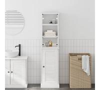 vidaXL Set di mobili per il bagno VIGO 2 pcs Bianco e Bianco Antico