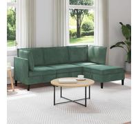 vidaXL Set di mobili per il soggiorno 4 pz 210 x 140 x 82 cm