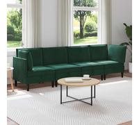 vidaXL Set di mobili per il soggiorno 4 pz 280 x 70 x 82 cm