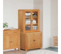 vidaXL Set di Mobili per Magazzino 2 pz Marrone 80 x 50 x 160 cm