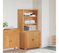 vidaXL Set di Mobili per Magazzino 2 pz Marrone 80 x 50 x 160 cm
