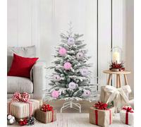 vidaXL Set di Palline Natalizie XL 15 pcs Rosa Plastica