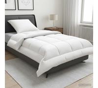 vidaXL Set di piumone e cuscini 2 pz 150x200 cm Estate 200 GSM Lana