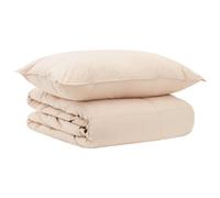 vidaXL Set di Piumoni 2 pz 135 x 200 cm Tutte le stagioni Beige