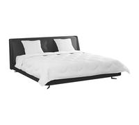 vidaXL Set piumoni 3 pezzi 240x260 cm Microfibra e piuma d'oca, 1 cuscino 50 cm, bianco, lavabile