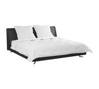 Set di piumini in microfibra 240 x 220 cm con due cuscini 80 x 80 bianchi, trapuntato e extra caldo per l'inverno. Lavabile in macchina a 30°C con motivo a cucitura a scacchi. Ambiente di sonno confo