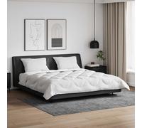 vidaXL Set di Piumoni 3 pcs Bianco Microfibra e Piuma d'Oca