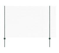 vidaXL Pali Recinzione 11 Pezzi U-Channel Verde 160 cm Acciaio, Recinzione Esagonale Verde 1.6x50 m Acciaio