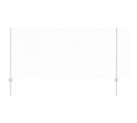vidaXL Set di recinzioni esagonali in acciaio zincato grigio | recinzione metallica resistente ai raggi UV include 1 rotolo e pali di supporto design industriale resistente per barriere esterne