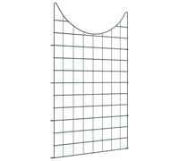 vidaXL Set di Recinzione per Stagno 8 pz 50 x 80 cm Acciaio Verde