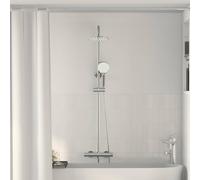 vidaXL Set di Sistema Doccia Termostatico Cromato 27 x 46 x 123 cm