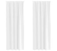 vidaXL Set di Tende, Tende oscuranti Che bloccano la Luce, perfette per la Privacy, Ideali per la Camera da Letto o Come Decorazione per casa, da Usare Dentro