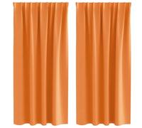 vidaXL Set di Tende - Tende oscuranti e Blackout per Una Privacy Totale. Perfette per Una Camera da Letto buia e Come Decorazione per la casa.