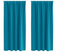 vidaXL Set di Tende - Tende oscuranti, per Avere Privacy, per Rendere Buio la Camera da Letto, perfette per Decorare casa.