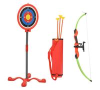 vidaXL Set di Tiro con l'Arco per Bambini Arco e Frecce con Bersaglio
