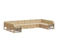 vidaXL Set divani 10 pz