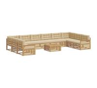 vidaXL Set divani 11 pz
