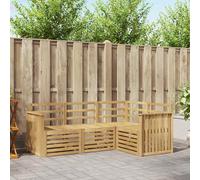 vidaXL Set divani 4 pcs Bianco 187,5 x 128,5 x 73 cm