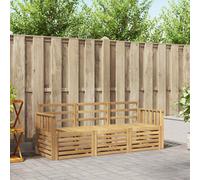 vidaXL Set di divani in legno di acacia massiccio, divano in legno di acacia, set moderni per esterni, sedie resistenti alle intemperie per rilassarsi in giardino