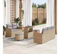 DIVANI DA GIARDINO VIDAXL Poly rattan, 55x90x71 cm