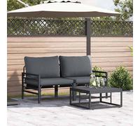 vidaXL Set di mobili da Esterno Perfetto per Il Tuo Giardino o Patio. Va benissimo per la terrazza, Il Balcone o Il Prato. Ideale Anche per Il Portico, Il Cortile o Il Giardino. Perfetto per rilassa