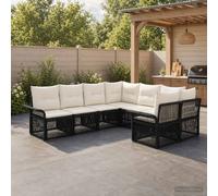 vidaXL Set Divano da Giardino 8 pz 8-Numero di posti