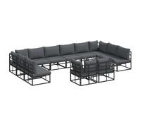 vidaXL Set di divani modulari per Il Giardino - Ideale per Il Tuo Patio o terrazza