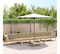 vidaXL Set Divano Pallet Giardino 5pz con Cuscini Massello Acacia