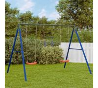 vidaXL Set Gioco da Esterno con Altalene e Trapezio