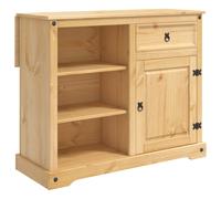 vidaXL Set isola da cucina 2 pz Cera di Miele 112 x 70 x 91,5 cm