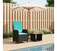 vidaXL Set Lounge da Giardino 2 pz