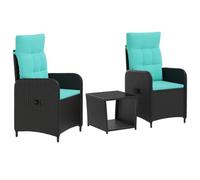 vidaXL Set Lounge da Giardino 3 pz
