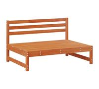 vidaXL Set lounge da giardino, 6 pezzi marrone lavaggio in legno di pino massello, giardino e terrazza, moderno set lounge da esterno, sedile modulare resistente, mobili da patio per rilassarsi e