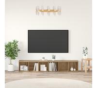vidaXL Set di scaffali modulari - Sistema di archiviazione per soggiorno, ideale per interni, organizer intelligente per spazio ottimale