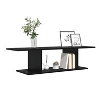 vidaXL Mobile TV da Parete vitaXL in Rovere Nero, in Legno ingegnerizzato, con Dimensioni di 103 x 30 x 26,5 cm. Ha Un Design Moderno e Tanto Spazio per riporre Le Cose. Si assembla in Due e va Bene