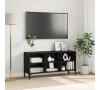 vidaXL Set mobile TV Nero 69,5 x 30 x 50 cm Legno multistrato