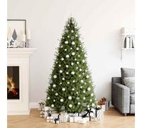 vidaXL Set Palline di Natale 111 pz Argento in Polistirene