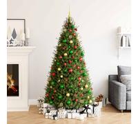 vidaXL Set Palline di Natale 112 pz Rosso / Verde / Oro in Polistirene