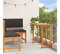 vidaXL Set Panchina da Giardino 2 pcs Marrone Legno di Acacia Massello