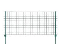 VIDAXL - Set Recinzione Euro 20x1,2 M Acciaio Verde