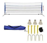 VIDAXL - Set Rete Da Badminton Con Volani 500x155 Cm