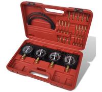 Vidaxl - Set Strumenti Sincronizzazione Carburatore Vacuum Per Manometro