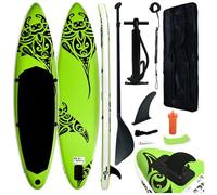 VIDAXL - Set Tavola Gonfiabile Da Sup 305x76x15 Cm Verde