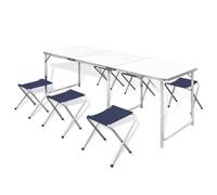 AX TavoloSet Sedie Garden Giardino Patio 180x60x70/62/55cm MC30-50kg MC30 41329