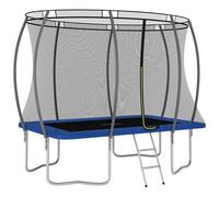 VIDAXL - Set Trampolino Rettangolare 274x183x76 cm 150 kg